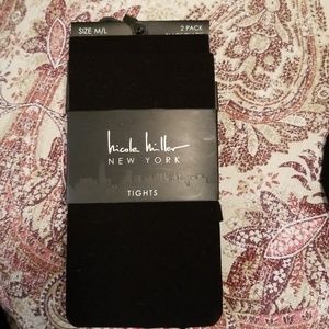 Nicole Miller black tights